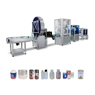 Medizin-Protein-automatisches Pack-Band Kaffee-Pulver-Flaschen-füllende Linie des indischen Sesams