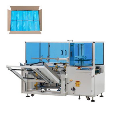 Wegwerf-Gesichtsmaske-Verpackungsmaschine-Kartonierungsaufrichtender horizontaler Fluss FFP2 FFP3