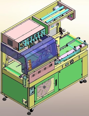 PET Film-Hitze-Tunnel-Psychiaters-Verpackungs-Maschinen-thermische automatische horizontale Dichtung