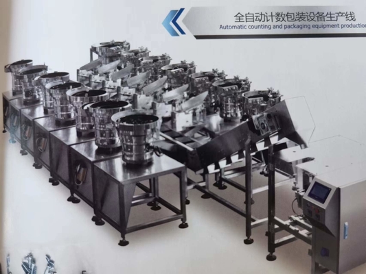 304ss schrauben kleine Nüsse - und - wegläuft pneumatischen Hardware-Verpackungsmaschine CPP-Film