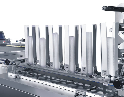 Horizontales Schalen-Verpacken- der LebensmittelFließband Kuchen-Brot, das Tray Loading Packing einzieht