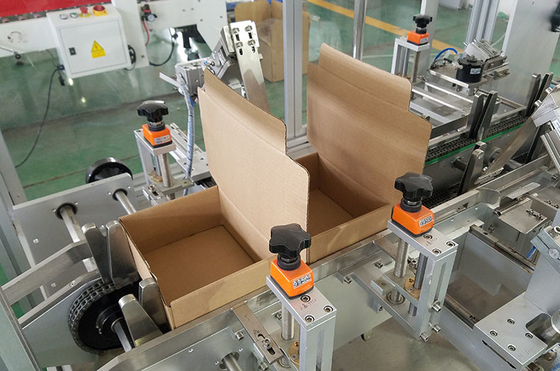 Formung Flugzeug-automatische Kasten-Erbauer-Maschinen-der gewölbten Kasten-Falten-Maschine