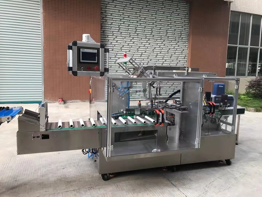 Kasten-Dichtungs-Maschinen-haften automatische Aluminiumfolie-Rollenplastikkasten-Verpackungsmaschine an