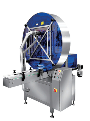 Linearer automatischer Pulver-Verpackungsmaschine-Bohrer-füllende mit einer Kappe bedeckende Maschine