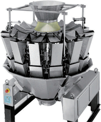 Pulver-Verpackungsmaschine lineare des Wäger-2000g Köpfe Vffs der Verpackungsmaschine-16 vertikale