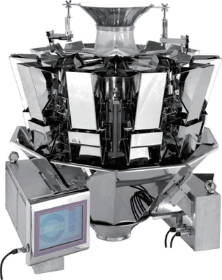 Pulver-Verpackungsmaschine lineare des Wäger-2000g Köpfe Vffs der Verpackungsmaschine-16 vertikale
