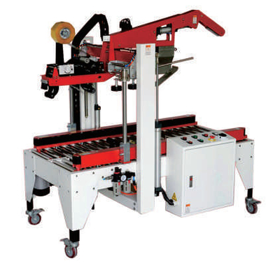 Klebstreifen-automatische Kasten-Verpackungsmaschine-elektrische gewölbte Kasten-Umreifungsmaschine