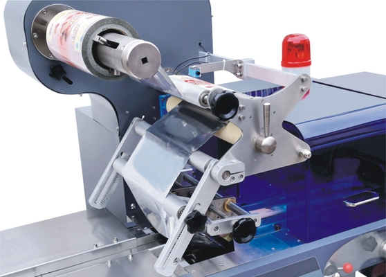 Horizontales automatisches Verpacken- der Lebensmittelmaschinen-Keks-Kuchen-Kissen-Verpackmaschine