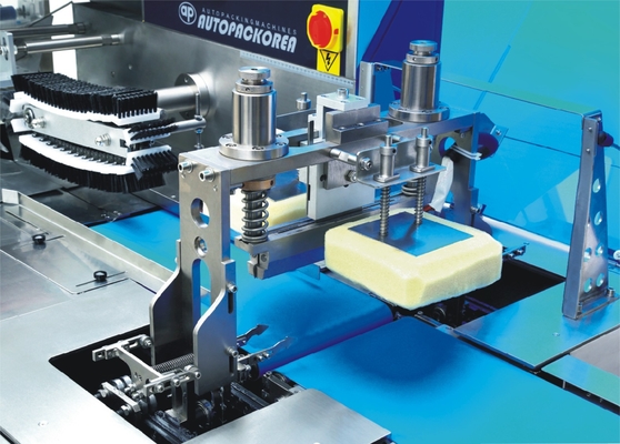 Automatische austauschende horizontale Verpackungsmaschine mit Film-Schaltelement